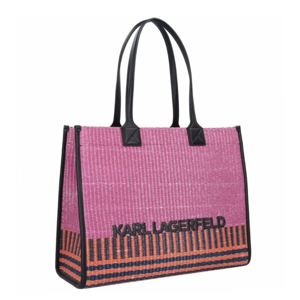 Karl Lagerfeld 231W3022-A568_Pink_Multi – Boodschappentas