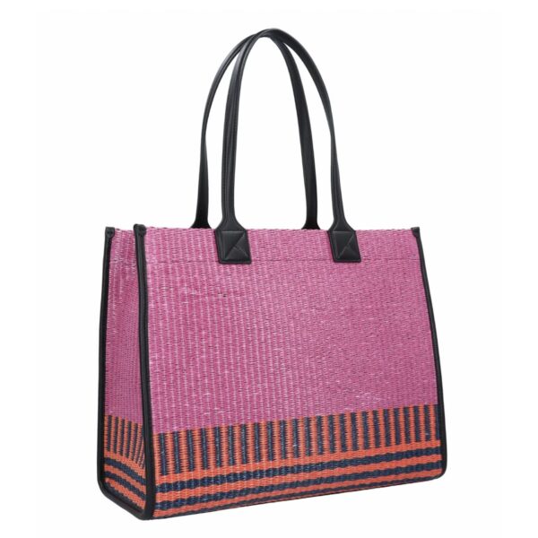 Karl Lagerfeld 231W3022-A568_Pink_Multi – Boodschappentas