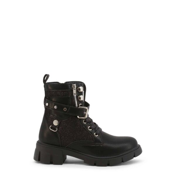Shone 245-001_BLACK – Enkel laarzen