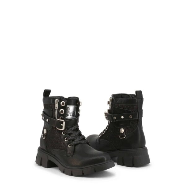 Shone 245-001_BLACK – Enkel laarzen