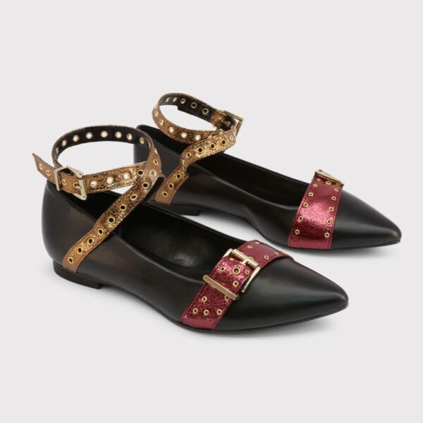 Made in Italia ANTONELLA_NERO-MELANZ-BRONZO – Ballerinas