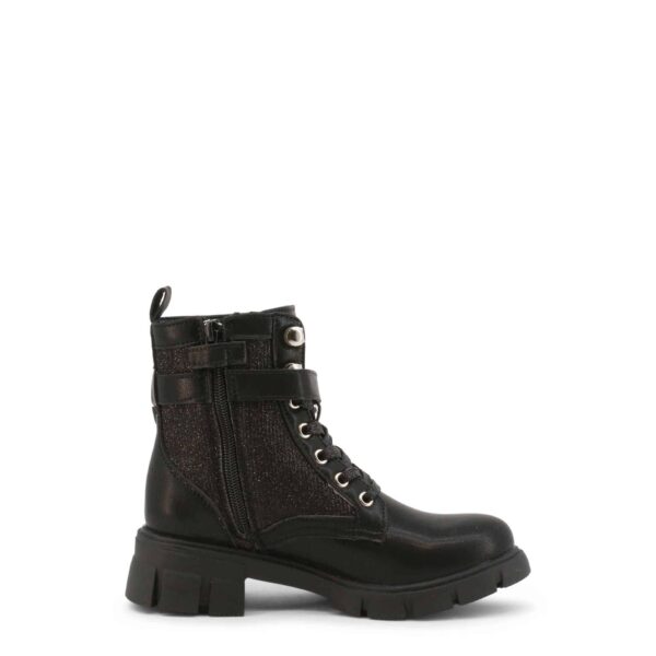 Shone 245-001_BLACK – Enkel laarzen