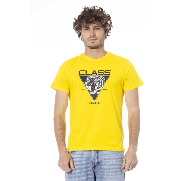 Cavalli Class CLL2MTS01SXH01E_01000YELLOW – T-shirt