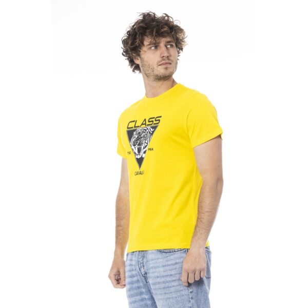 Cavalli Class CLL2MTS01SXH01E_01000YELLOW – T-shirt
