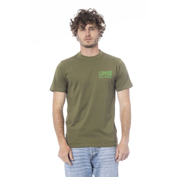 Cavalli Class QXT62XJD060_04050MilitaryGreen – T-shirt