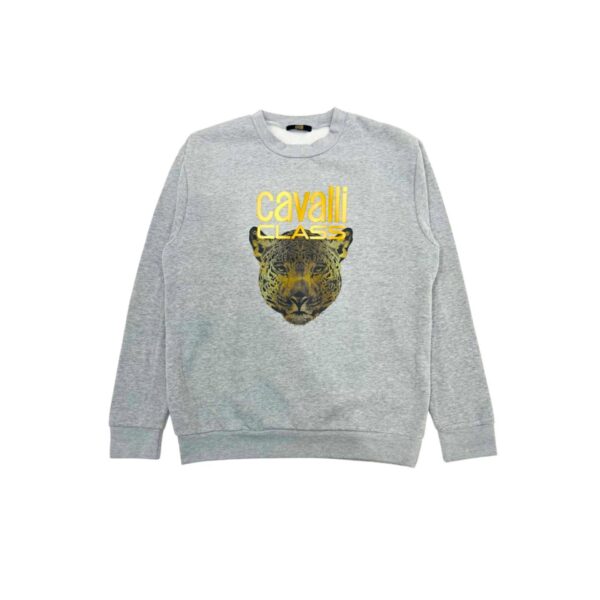 Cavalli Class QXT67ZCF062_05014GreyMelange – Sweatshirt