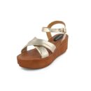 Fashion Attitude FAR_NAPOLI_BIS_LAM_PLATINO – Sandalen