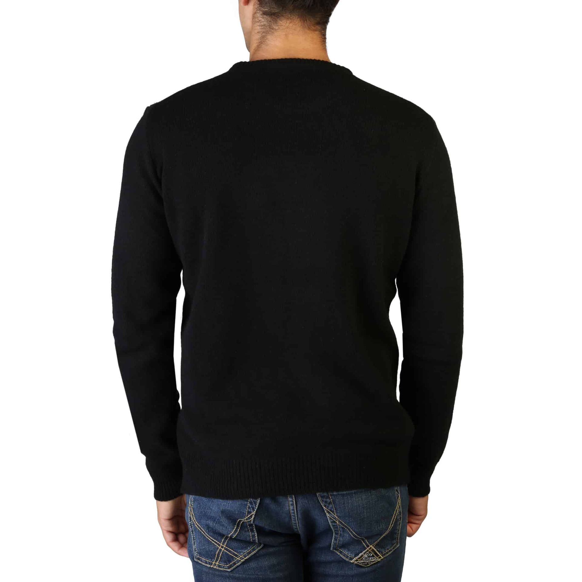 100% Cashmere C-NECK-M_900-BLACK - Afbeelding 2
